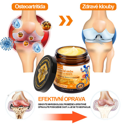 🎁 StawVital® regenerační krém na klouby a kosti s obsahem botoxu a včelího jedu Cílená péče při ortopedických problémech a bolestech kloubů 🎁