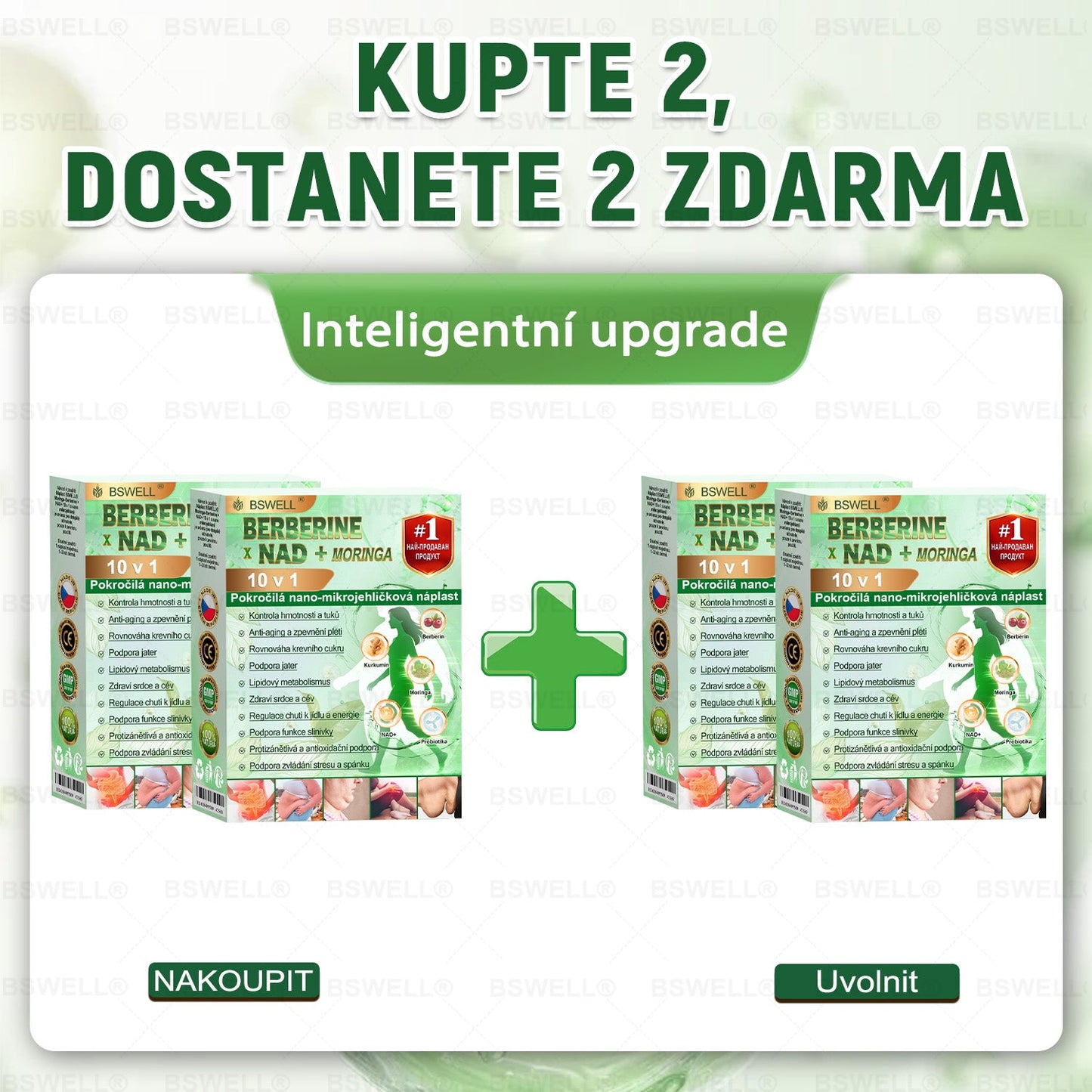 🎁BSWELL® Nano mikrovpichová zeštíhlující náplast(Stačí použít pouze jednou denně – viditelné změny již za 28 dní)Bezbolestná, dlouhotrvající, zaměřená na řešení cukrovky, obezity a kardiovaskulárních onemocnění🎁
