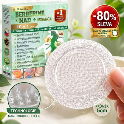 🍀BSWELL® Nano mikrovpichová zeštíhlující náplast(Stačí použít pouze jednou denně – viditelné změny již za 28 dní)Bezbolestná, dlouhotrvající, zaměřená na řešení cukrovky, obezity a kardiovaskulárních onemocnění🌿🌿🌿